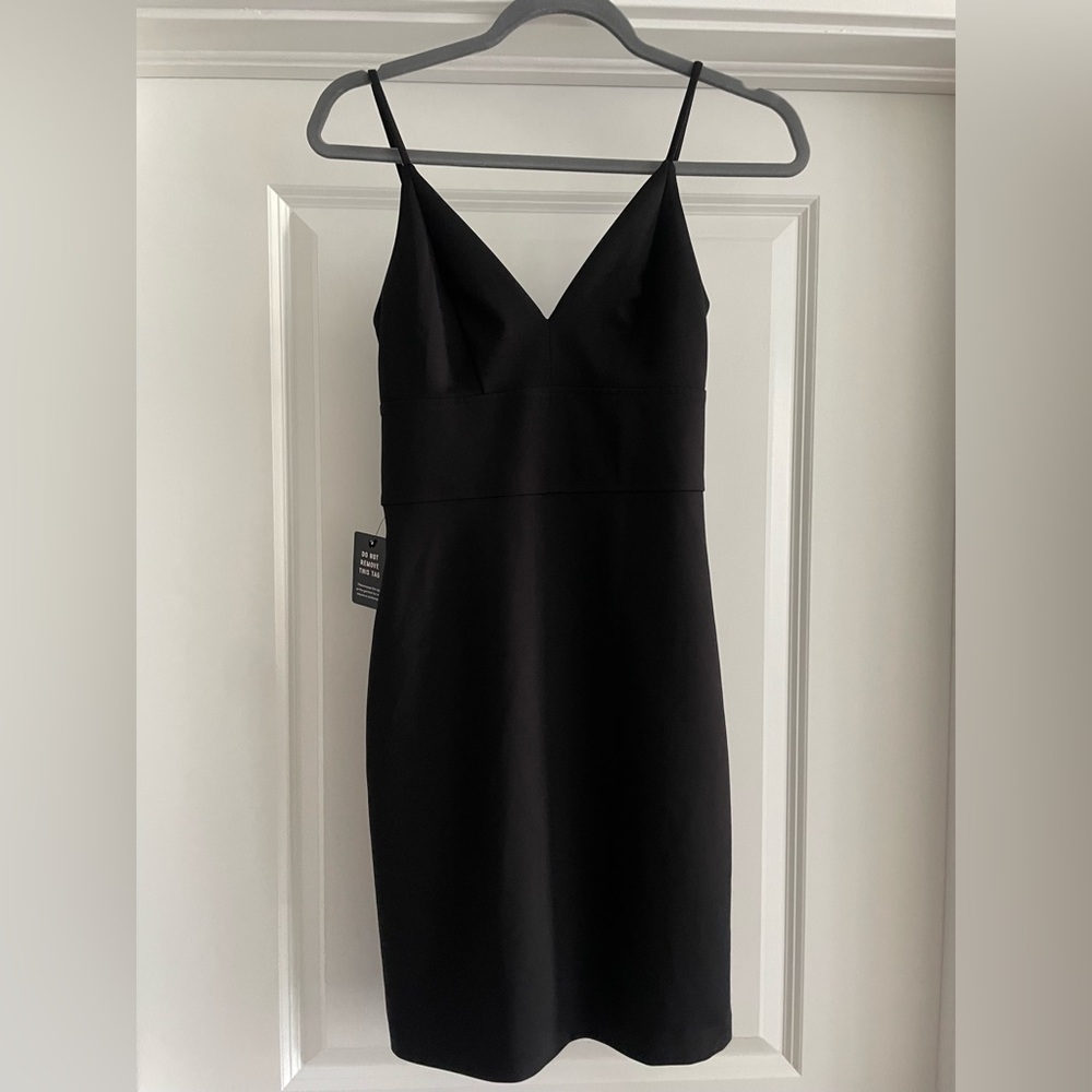 Express Black Bodycon Dress
